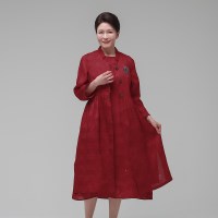 더하랑 경애드리 여름 인견 조끼 레드