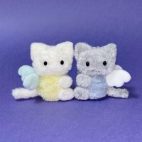 Angel Ring Keyring (cat)