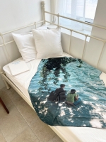 Chiffon Poster 02. A midsummer Seine l 95x140cm 쉬폰