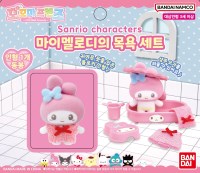 꼬꼬마프렌즈 산리오캐릭터즈 마이멜로디의 목욕 세트