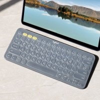 로지텍 호환 키스킨 K380 키보드 커버 덮개 투명 전용 실리콘 한글
