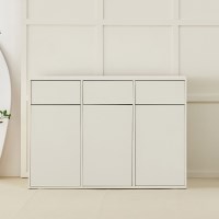3칸 분리수거 휴재통 다용도 정리 수납장 1200