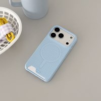 베이직 체크 패턴 [맥세이프 카드수납 폰케이스]