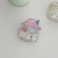 [맥세이프 아크릴스마트톡] gummy cozy house with ppokku