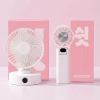 [Ozet] 쉿, 냉각 핸디팬 + 데스크팬 세트