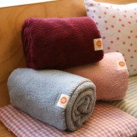 롤케익극세사무릎담요