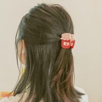 (선물포장) Jam Pot Mini Hair Claw(쿠쿠수제뜨)