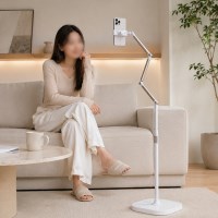 핸즈프리 접이식 휴대폰 핸드폰 스마트폰 태블릿 거치대 자바라 스탠