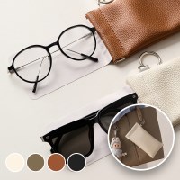클래시컬 레더 안경 파우치 4colors 안경케이스 안경집 보관