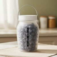 바른락 실리콘 보관 밀폐용기 대용량 1500ml 손잡이형
