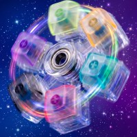 LED 스피너 키캡 키링 5구 6구 킵캡 키꾸 꾸미기 딸깍이 클리커 회전