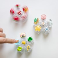 LED 스피너 키캡 키링 파츠 꾸미기 만들기 키꾸 청축 키보드 딸깍이 