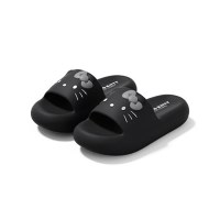 헬로키티 페이스 슬리퍼250mm블랙C08935