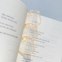 만두 자수 책갈피