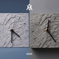 [AMIA] 1001T-STONIC 무소음 스톤 탁상시계 l 아미아정품