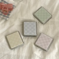 cotton check 디자인 [제트플립 실버 에폭시 범퍼케이스]