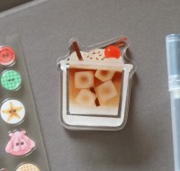 크림라떼 아크릴집게