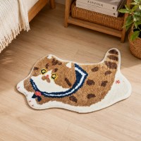 날으는 고양이 욕실 발매트