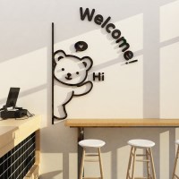 매장 포인트 창문스티커 웰컴