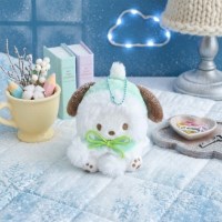 산리오 포차코 인형 가방고리 컬러 망토 8cm