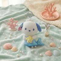 산리오 인어 가방고리 10cm 포차코