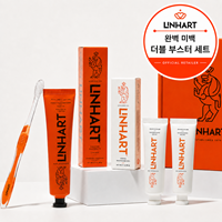린하트 셀프 치아미백 치과의사개발 잇몸 불소치약 화이트닝 부스터 치약 칫솔 세트