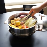 베세머 오리진 통5중 316스텐 냄비 인덕션 스티머 24cm