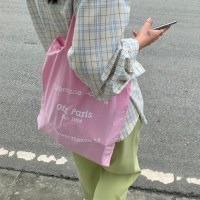 [홍은]패블로그 에코백 쇼퍼백 리유저블백 대학생가방 여름에코백 데