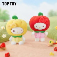 [TOP TOY 정품] 산리오 캐릭터즈 과일&채소 미니키링 랜덤박스