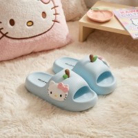 산리오 애플 슬리퍼 헬로키티 블루