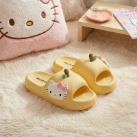 산리오 애플 슬리퍼 헬로키티 옐로우