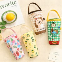 1+1 휴대용 커피 손잡이 보냉백 파우치 4color