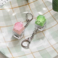 [쁘띠거북이 LED 1구 키캡 키링 2Color] 가꾸 폰꾸 키홀더 Y2K