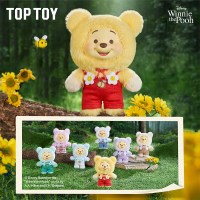 [TOP TOY 정품] 곰돌이 푸 캔디 시리즈 봉제 키링 랜덤박스