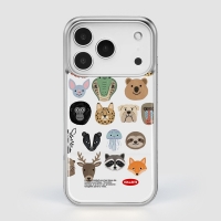 유니크 디자인 힙한 그래픽 아이폰 갤럭시 핸드폰 케이스 Animal