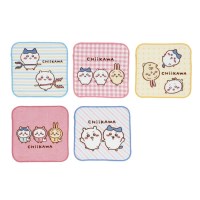 치이카와 미니 타올 수건 5P 세트 애니메이션