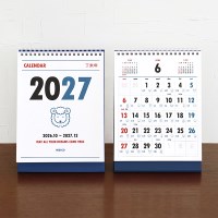 2027 루나 옛날 음력 탁상 달력 미니 절기 데스크캘린더 데스크테리