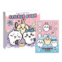 먼작귀(치이카와) 씰 스티커북+스티커 미니북 2종 세트