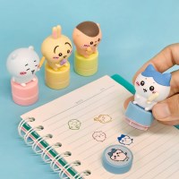 먼작귀 피규어 스탬프 (4종세트) 캐릭터 굿즈 도장