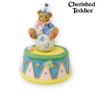 체리쉬드 테디즈 테디베어 Clown Sitting On Ball 빈티지 피겨린