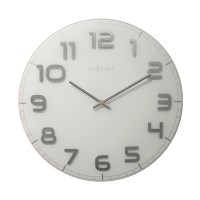 [Nextime]넥스타임 클래식 라지 무소음 벽시계_화이트 /NEX-3105WI