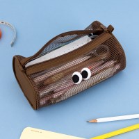 솜솜 아이즈 메쉬 파이핑 빅 파우치