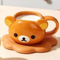 리락쿠마 페이스 머그컵 브라운(H113492)