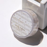 India Fabric Gold Foil Masking Tape [Golden Weave]