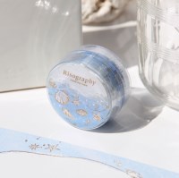 Risography Die-cut Masking Tape [Blue Lagoon]