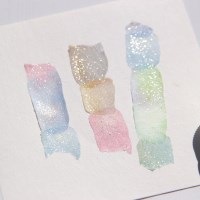 Glitter Flow Foil Die-cut Masking Tape