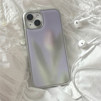 바이올렛 포그 아이폰 폰케이스 실버 에폭시 폰케이스