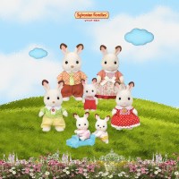 실바니안 초콜릿 토끼 패밀리 아기 쌍둥이 가족 시리즈 6종