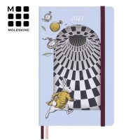 몰스킨 2027 앨리스 데일리/블루 하드 L