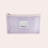 리락쿠마 메쉬 펜 파우치 퍼플